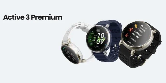 Amazfit Active 3 Premium ساعت هوشمند ورزشی برای دویدن