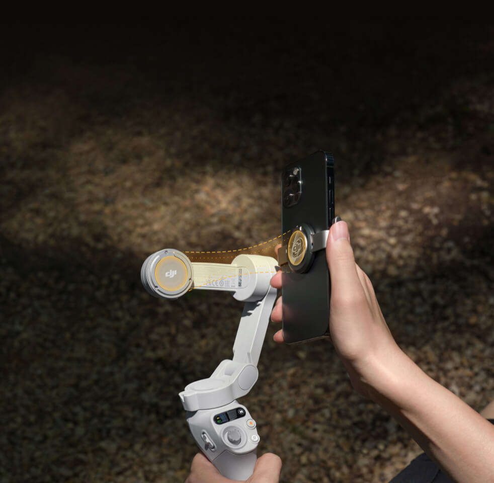 گیمبال DJI Osmo Mobile SE گیمبال DJI Osmo Mobile SE با لرزشگیر سه محوره
