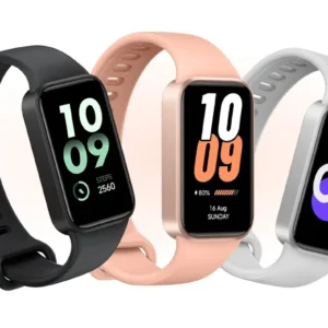 مچ‌بند هوشمند Xiaomi Smart Band 11 Active در رنگ‌های مشکی، صورتی و خاکستری